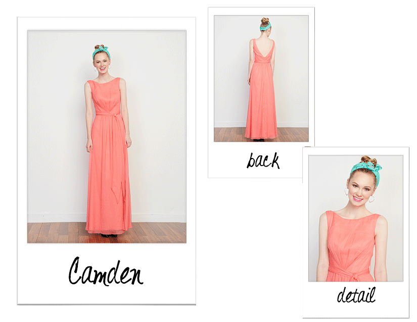 bridesmaid dresses nashville, straps, v neck, low cut back