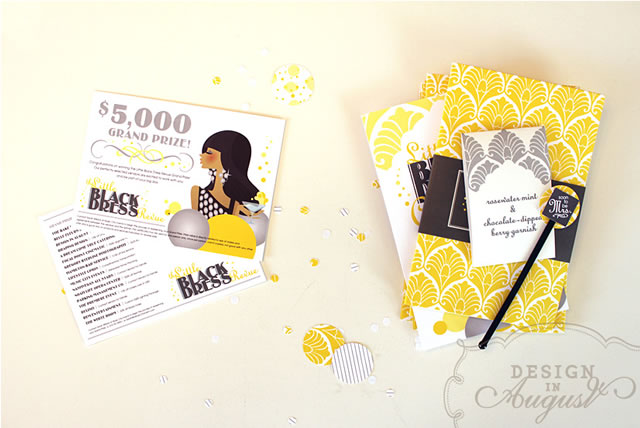 wedding branding design in august