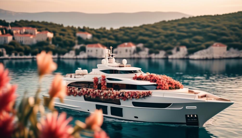 luxurious yacht rentals for weddings