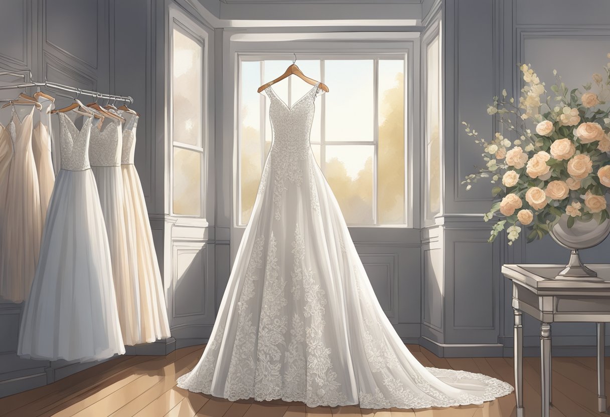 rental wedding dress